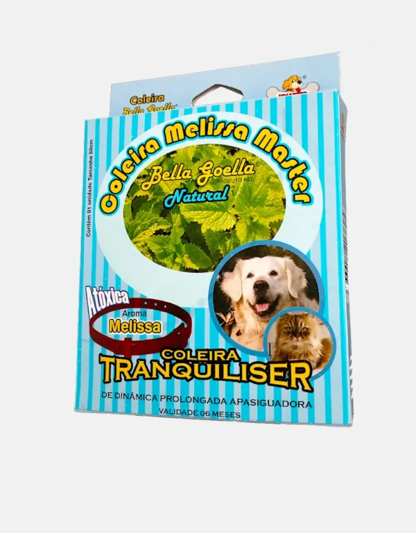 Coleira anti strees melissa natural - feelimpet