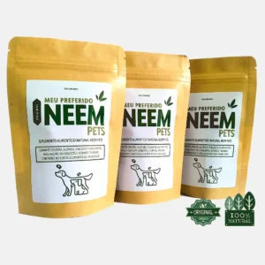 Kit 3 Neem Pets o Preferido 100% Natural - feelimpet
