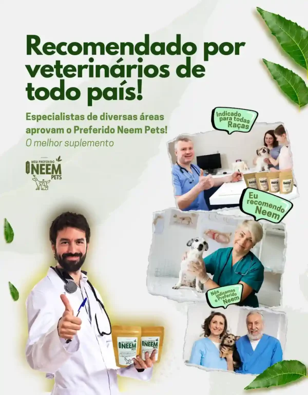 Recomendado por veterinarios de todo pais