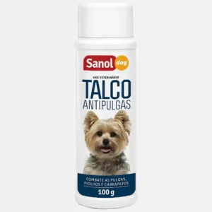 Talco anti-pulgas sanol